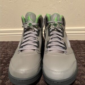 Air jordan 5 Green bean